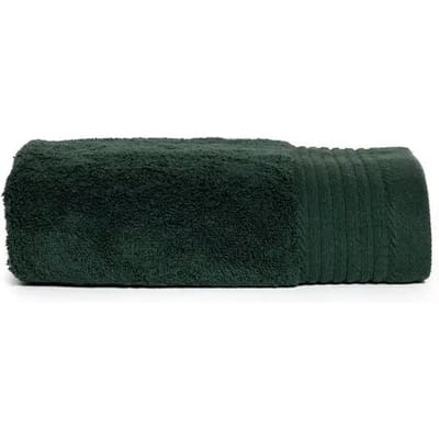 The One Towelling Deluxe Handdoek - 100% Zacht Katoen - Hoog absorptievermogen - 50 x 100 cm – Donker Groen