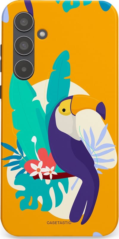 Casetastic Hoesje Geschikt voor Samsung A55 - Stijlvolle Beschermende Duo-layer Case - Toeceaan