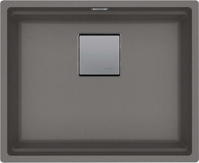 Franke Kubus 2 - Fragraniet spoelbak KNG 110-52, 56x46 cm, steengrijs 125.0641.422