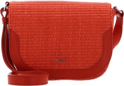 BREE Schoudertas Avea 6 Saddle Bag Poppy Oranje