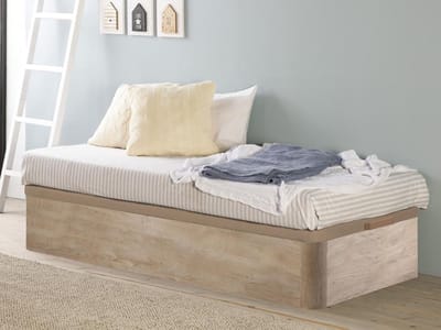 Vente-unique Bedbodem met opberglade 90 x 200 cm - Licht naturel - HESTIA van YSMÉE
