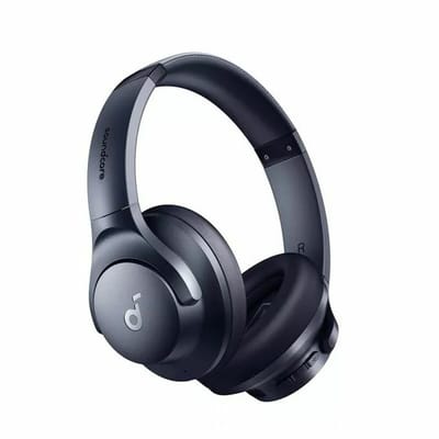 soundcore Q20i by Anker - Draadloze Bluetooth over-ear hoofdtelefoon met hybride actieve ruisonderdrukking - 40 uur speeltijd in ANC-modus - Hi-Res audio - Diepe bas - Personalisatie via app