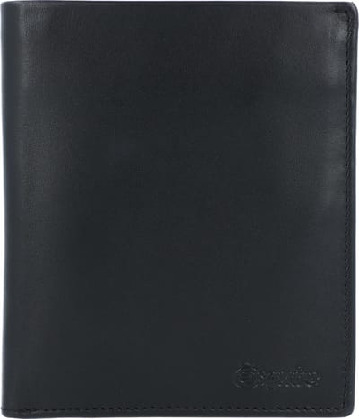 Esquire New Silk Portemonnee Leer 10.5 cm - Jongens - Horizontaal - schwarz