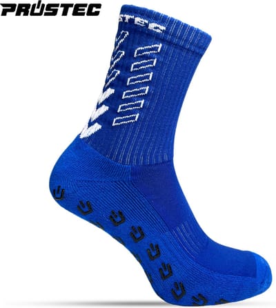 Prostec Gripsokken Voetbal - Voetbalsokken Antislip - 40-46 - Blauw
