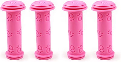 Fietsstuurgrepen - Handgrepen - Kinderfiets Gebruik - Schattig Kattenpoot Ontwerp - 2 Paar - Roze