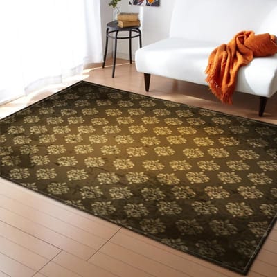 Nationale Bloemen Woonkamer Vloerkleed Klassiek Bloemen Tapijt voor Slaapkamer Zachte Vloerkleden voor Kinderen om op te Spelen Antislip Badkamer Badmat 40x60cm