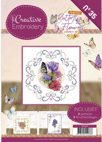 Creative Embroidery 35 - Jeanine's Art - Perfect Butterfly Flowers