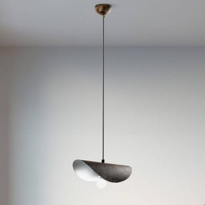 Opviq Hanglamp Eger, 1-lamp, antiekbruin, metaal, E27