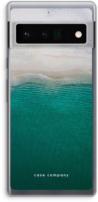 Case Company® - Hoesje geschikt voor Google Pixel 6 Pro hoesje - Stranded - Soft Cover Telefoonhoesje - Bescherming aan alle Kanten en Schermrand