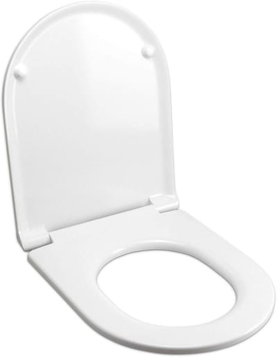 Toiletzitting Duroplast - WC bril - Hygiënisch thuisgebruik - Extra krasbestendig - 1 stuk - Wit