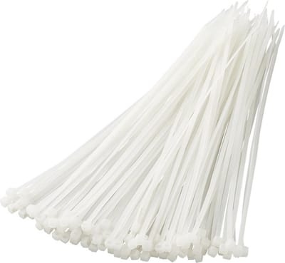 ProPlus Kabelbinders - 200 x 2,5 mm - Wit - 100 stuks - Hoge treksterkte - Breed temperatuurbereik