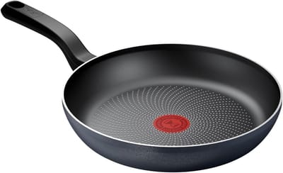 Pannenkoekenpan - Koekenpan - Luchtige Pannenkoeken - Ultralichte Inductiepan - 25 cm - Grijs