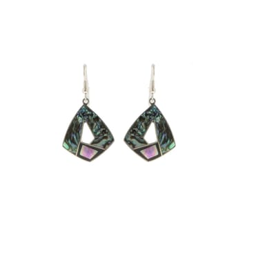 Behave - Oorbellen - Abstract Design - Vintage Trend - 5 cm