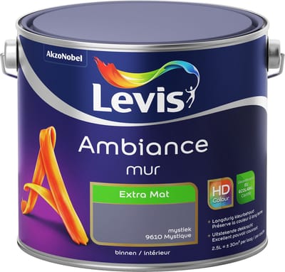Levis - Ambiance Mur Extra Mat - Mystiek - 2,5 L