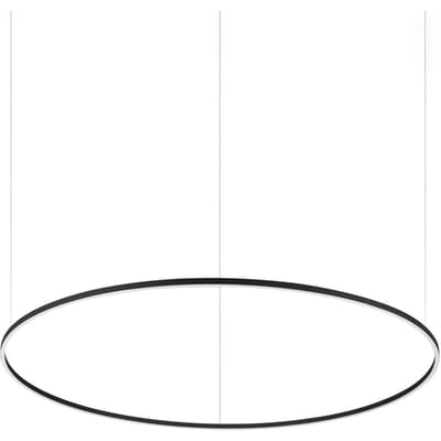 IDEAL LUX LED hanglamp Oracle Slim zwart 3.000K Ø 150 cm