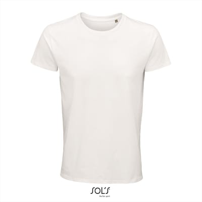 SOL'S - Crusader T-shirt - Wit - 100% Biologisch katoen - XS