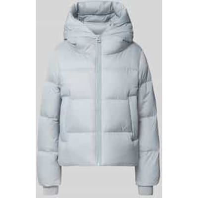 Regular fit donsjack met labelpatch