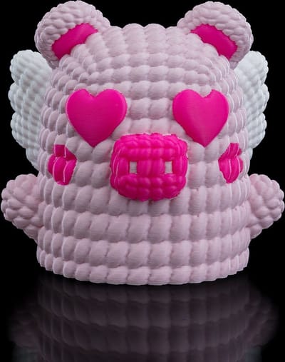 Cupig valentijnsbeeldje / doosje valentijnsdag 3d geprint