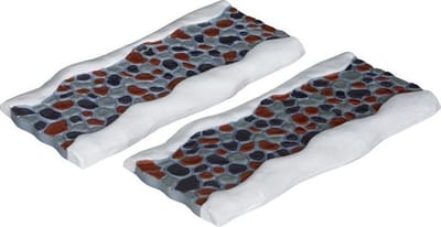 Lemax - Stone Road - Straight -  Set Of 2 - Kersthuisjes & Kerstdorpen