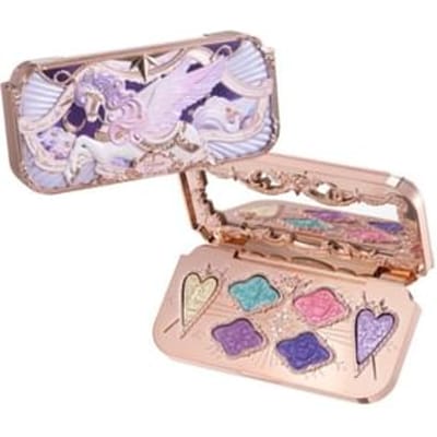 Flower Knows - Knight Unicorn 6-Color Satin Makeup Palette - 3 Types S03 Stellar Unicorn