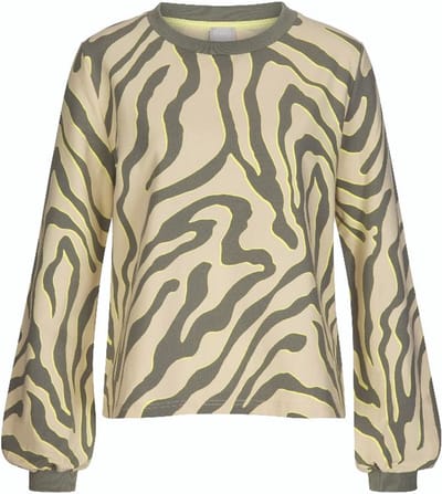 Mey Sweater Night2Day Amely Dames 17402 43 sage green XS