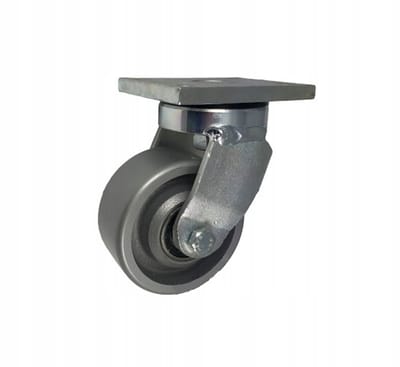 Zwenkbaar Gietijzeren Wiel 100mm 600kg - Zware Belasting