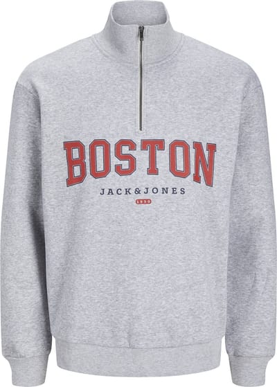 Jack & Jones Bradley Cedric Half Zip Sweater Heren - Maat M