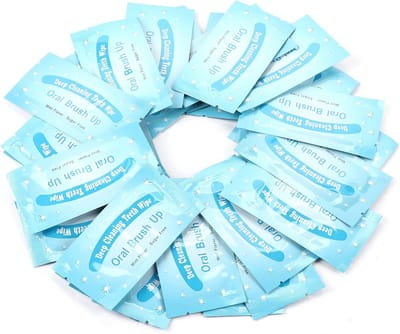 Allecto Plus - Contactlensreiniger Gel en Tandendoekjes - 50 Stuks - Mondhygiëne Tool voor Diepe Reiniging van het Gebit