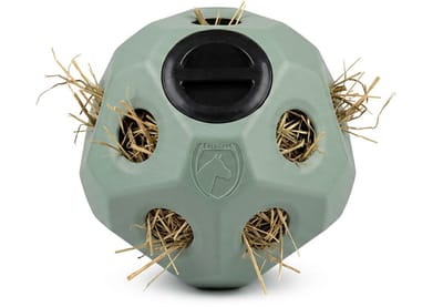 Excellent Horse Slowfeeder Paard - Hooinet Paarden - Interactief Paardenspeelgoed - Voederbal voor Paarden - 42x40x38 cm - Feed & Play Ball - Groen