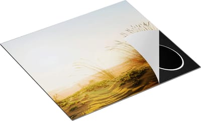 Chefcare Inductie Beschermer Duinen met Zon - 60x50 cm - Afdekplaat Inductie - Kookplaat Beschermer - Inductie Mat