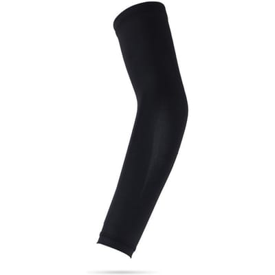Lente en Zomer Vingerloze IJsmouw Outdoor Fietsen Zonbeschermingsmouwen UV-bescherming Viscosevezel Overmouw XL zwart