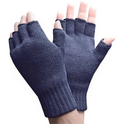 Heat Holders - Thermische vingerloze herenhandschoenen - Marine