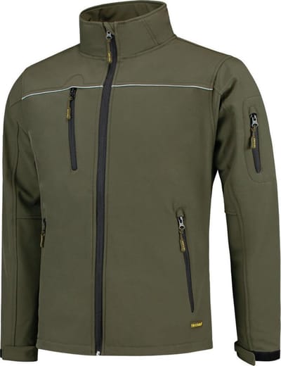 Tricorp Softshell Jack 402006 - Mannen - Leger - L