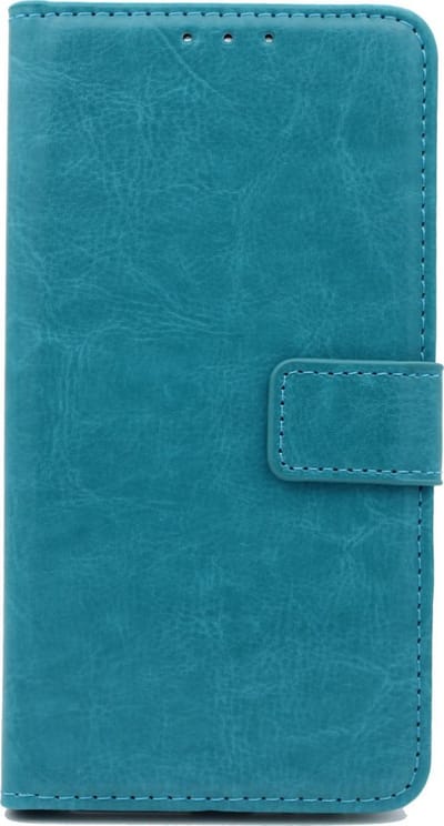 HB Hoesje Geschikt voor Sony XZ3 - Portemonnee Book Case - Kaarthouder & Magneetlipje - Turquoise
