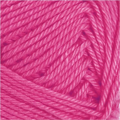 Katoengaren, afm 8/4, L: 170 M, needle 3-3,5, roze, 50 gr/ 1 bol