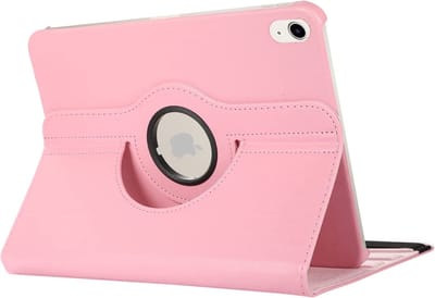 Draaibaar Hoesje 360 Rotating Multi stand Case - Geschikt voor: Apple iPad 2020 - 10.9 inch / Apple iPad Air 4 2020 & iPad Air 6 (M3 en M2) 11 Inch - Licht roze