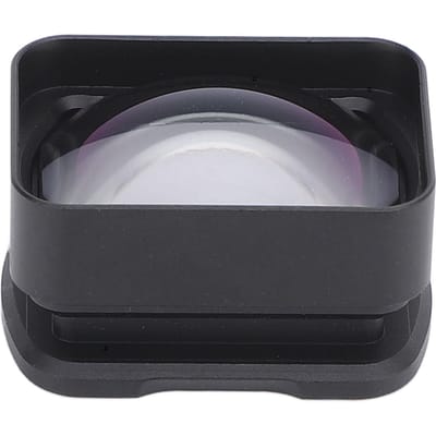 Zakcamera Barlowlens Magnetische bevestiging Snelontgrendeling Aluminiumlegering Frame 2x Barlowlens voor black