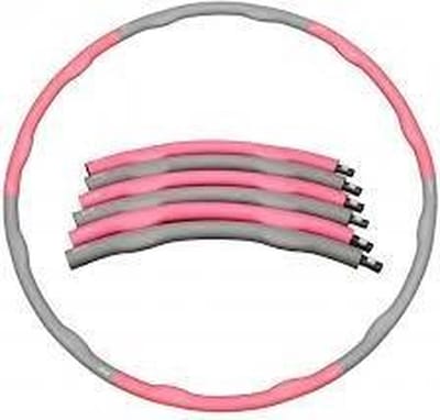 V3-Tec hoelahoep 1.2 kg roze/grijs