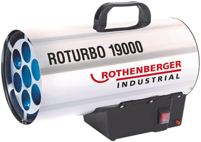 ROTHENBERGER Industrieel verwarmingspistool ROTURBO 19000 met pië...