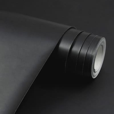 Dailygoods- Cadeaupapier Zwart Parelmoer - Inpakpapier Rol 43 cm x 12 m - Glanspapier - Hoge Kwaliteit - Duurzaam - Geschikt voor Geschenken