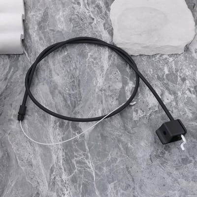 Dailygoods- Bedieningskabel 128 cm - Compatibel met Toro 20339/20377/20378 - Slijtvast - Eenvoudig te installeren - Hoge temperatuur weerbestendig - Metaaldraad en plastic omhulsel - Remkabel