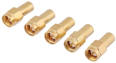 Dailygoody Male RF Coaxiale Terminator - Hoogwaardige - 5 Stuks