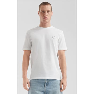 s.Oliver -qs T-shirts Offwhite Size: XL | Basic T-Shirts Outlet | Heren | Wit
