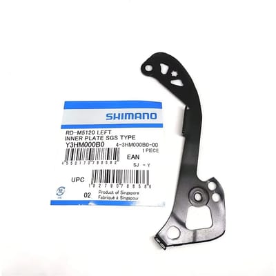 Binnenplaat links type sgs Shimano RD-M5120