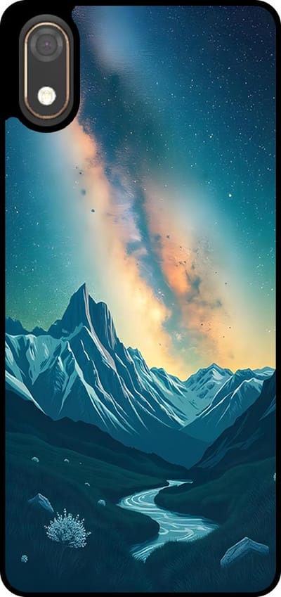 Smartphonica Telefoonhoesje Geschikt voor Huawei Y5 (2019) met Sterrenhemel Opdruk - TPU Backcover Case With Space And Milkyway Design geschikt voor Huawei Y5 (2019)