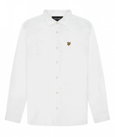 Lyle & Scott Lw1115vog Overhemd Met Lange Mouwen Wit L Man