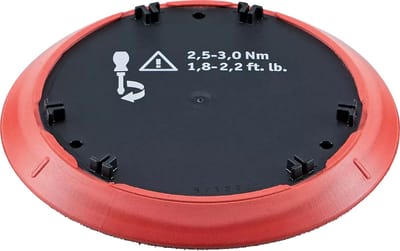 FLEX - Backingplate - Steunschijf Met Klittenband Gedempt Voor XFE 7-15 / XFE-15, XCE - BP-M/R D125 XCE/XFE - Diverse Keuzes - 150mm