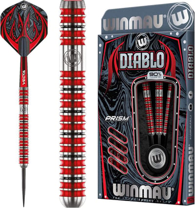 Professionele Steeltip Darts Set (25g) - Hoge Kwaliteit Tungsten Barrel met Flights en Stems
