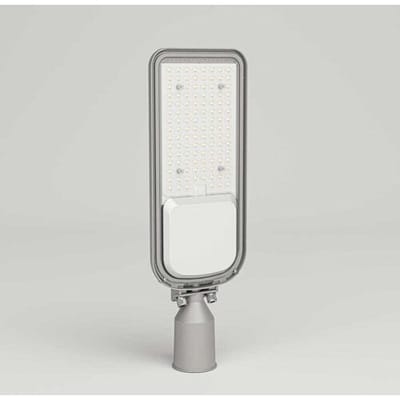 HOFTRONIC Lumin LED Straatlamp - Straatlantaarn - Type II - 6500K daglicht wit licht - 100 Watt 13500 lumen (135lm/W) - IP65-waterdicht - Flikkervrij