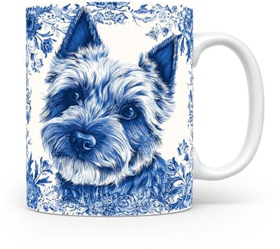 Mok Norwich terrier Beker voor koffie of tas voor thee, cadeau voor dierenliefhebbers, moeder, vader, collega, vriend, vriendin, kantoor, opa, oma, hond, kerst, sinterklaas, verjaardag
